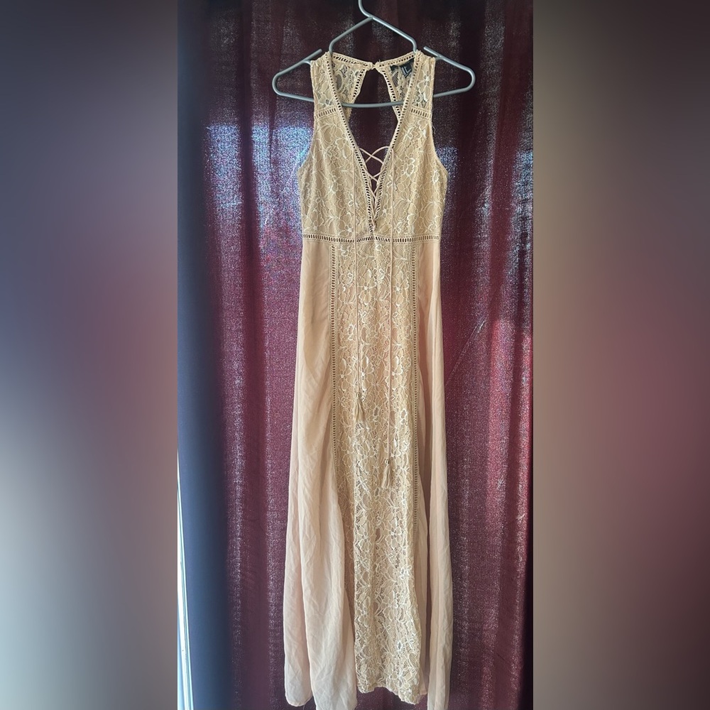 Lace gown